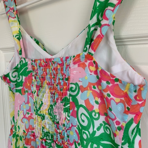 SOLD - EUC Lilly Pulitzer Mariposa print dress - Picture 5 of 7
